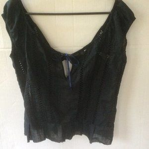 Free People Cotton Bustier Open-Back Top~12